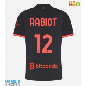 Billiga AC Milan Adrien Rabiot #12 Tredjeställ Dam 2026-27 Kortärmad
